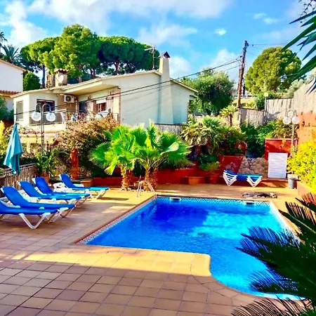 Preciosa Casa 2000 M2 Piscina Mar Barbacoa Felicidad Villa Santa Susanna Exterior photo